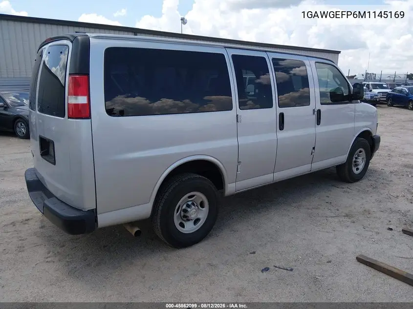 2021 CHEVROLET EXPRESS VIN 1GAWGEFP6M1145169 — фото 4