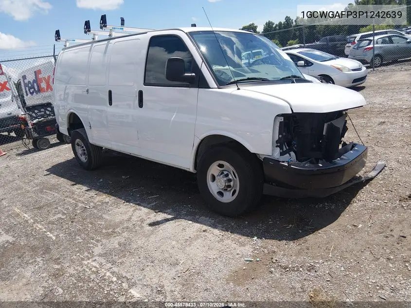 CHEVROLET EXPRESS 2023, VIN 1GCWGAFP3P1242639