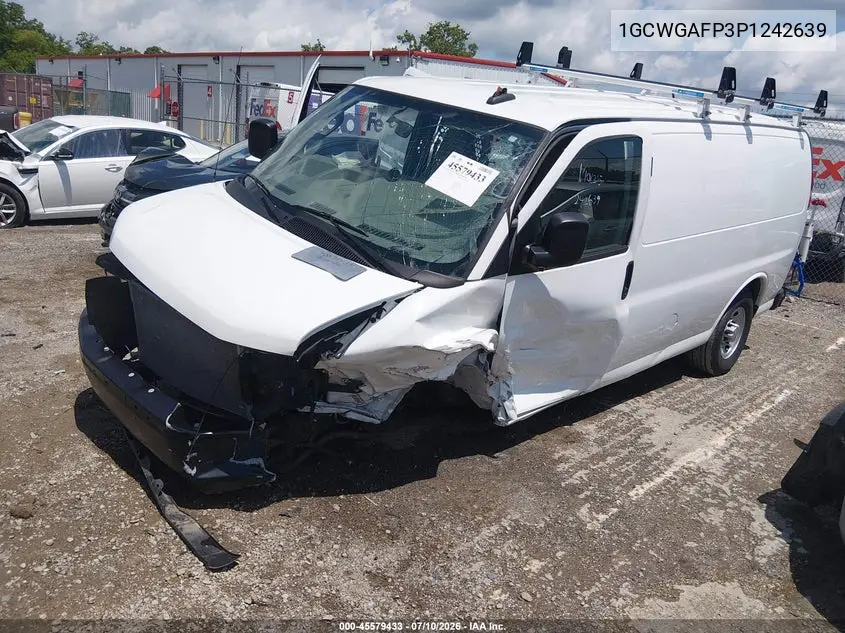 2023 CHEVROLET EXPRESS VIN 1GCWGAFP3P1242639 — фото 2