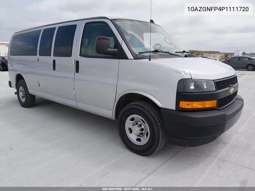 CHEVROLET EXPRESS 2023, VIN 1GAZGNFP4P1111720