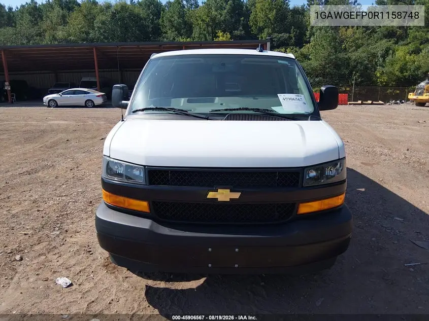2024 CHEVROLET EXPRESS VIN 1GAWGEFP0R1158748 — фото 14