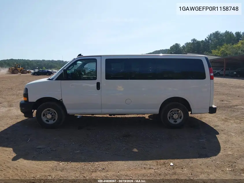 2024 CHEVROLET EXPRESS VIN 1GAWGEFP0R1158748 — фото 16