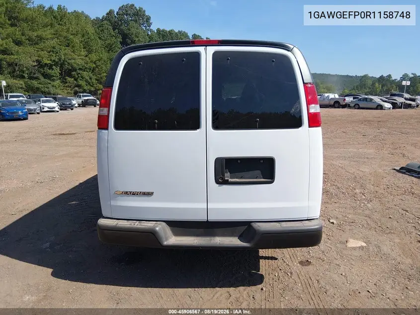 2024 CHEVROLET EXPRESS VIN 1GAWGEFP0R1158748 — фото 18