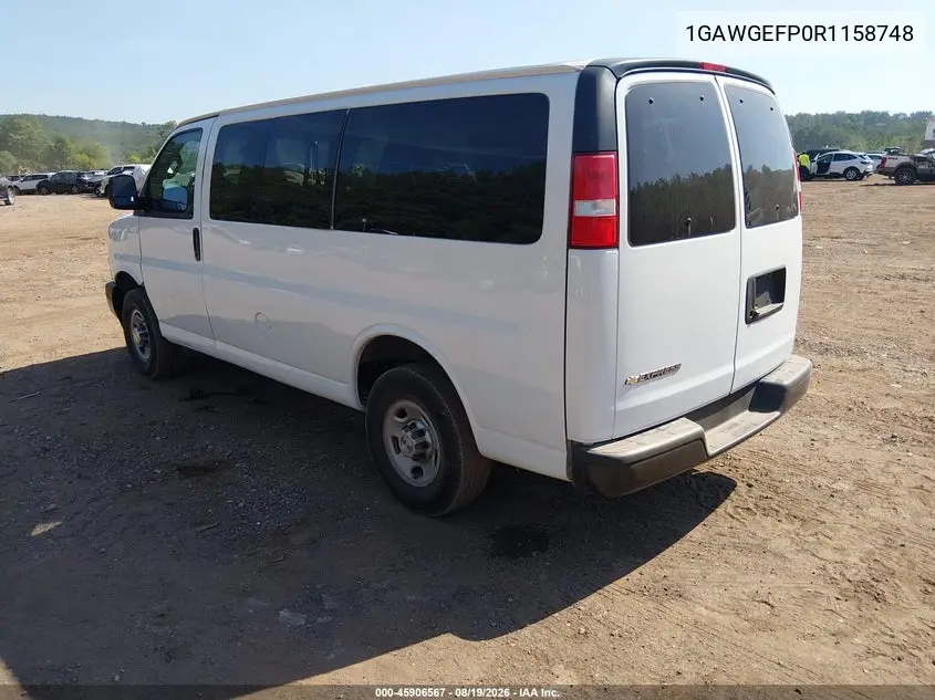 2024 CHEVROLET EXPRESS VIN 1GAWGEFP0R1158748 — фото 3