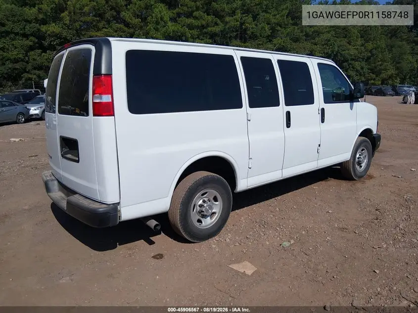 2024 CHEVROLET EXPRESS VIN 1GAWGEFP0R1158748 — фото 4