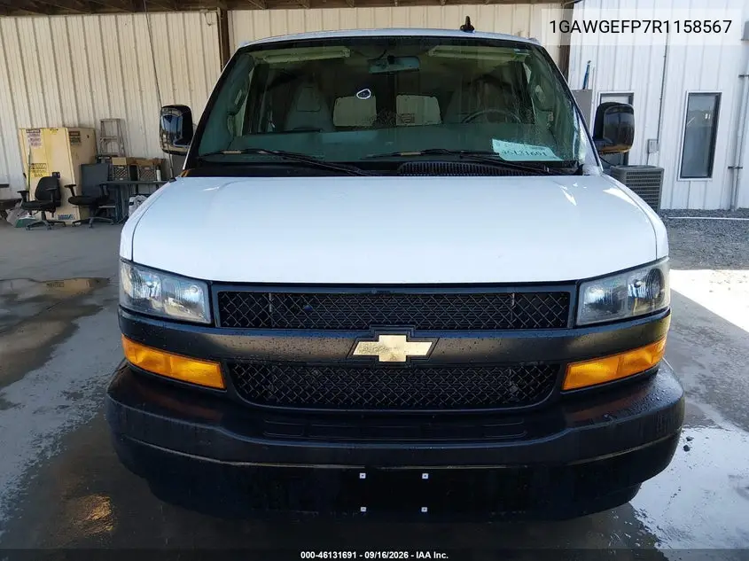 2024 CHEVROLET EXPRESS VIN 1GAWGEFP7R1158567 — фото 12