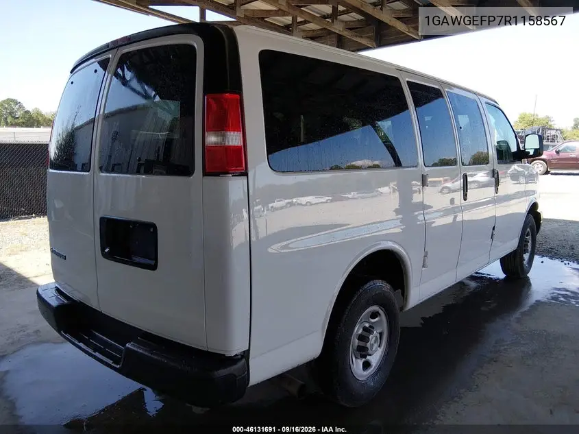 2024 CHEVROLET EXPRESS VIN 1GAWGEFP7R1158567 — фото 4