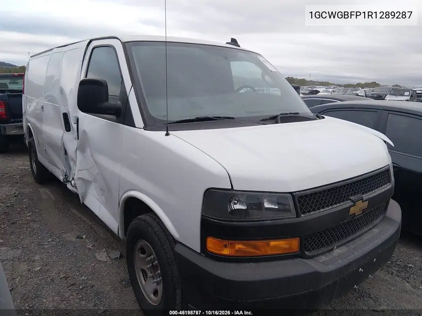 CHEVROLET EXPRESS 2024, VIN 1GCWGBFP1R1289287