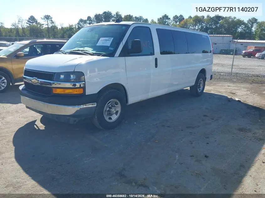 2024 CHEVROLET EXPRESS VIN 1GAZGPF77R1140207 — фото 2