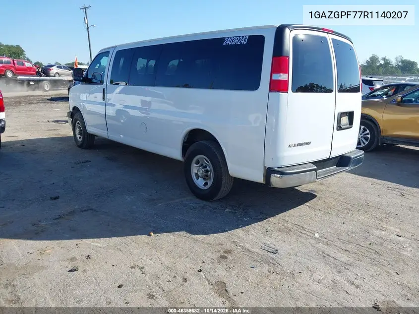 2024 CHEVROLET EXPRESS VIN 1GAZGPF77R1140207 — фото 3