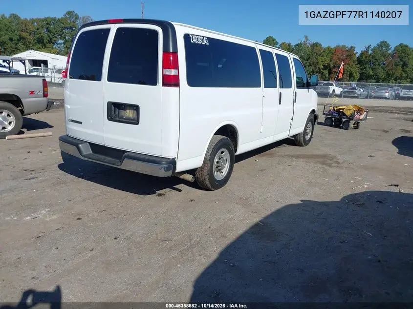 2024 CHEVROLET EXPRESS VIN 1GAZGPF77R1140207 — фото 4