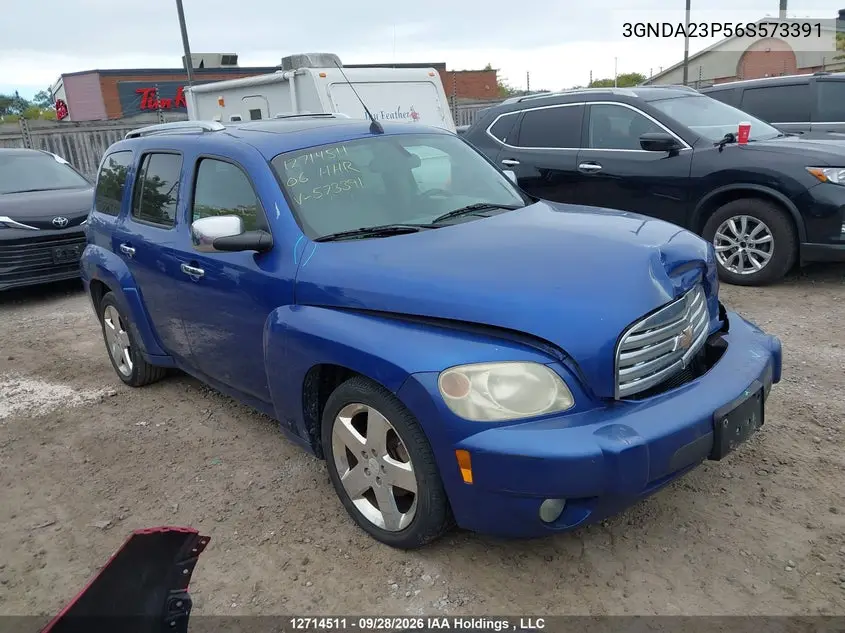 CHEVROLET HHR 2006, VIN 3GNDA23P56S573391