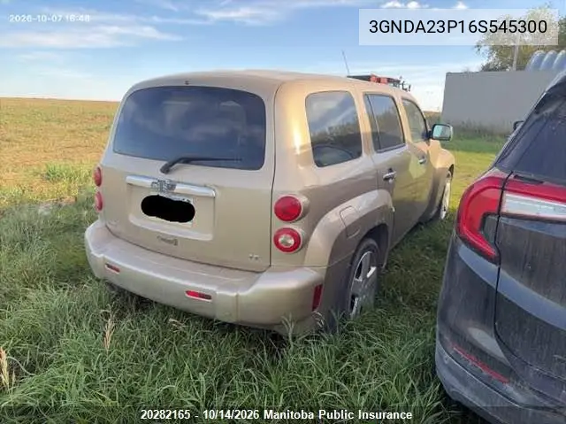2006 CHEVROLET HHR VIN 3GNDA23P16S545300 — фото 3