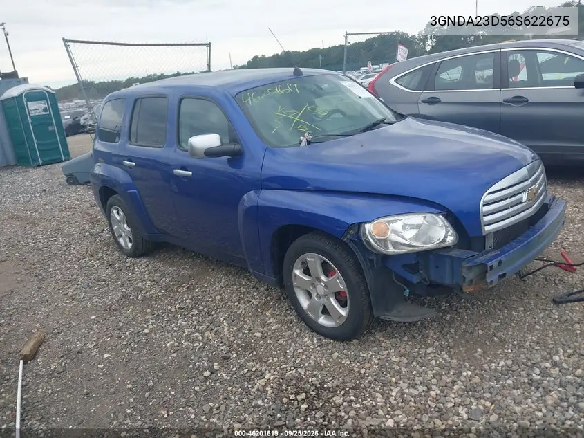 CHEVROLET HHR 2006, VIN 3GNDA23D56S622675