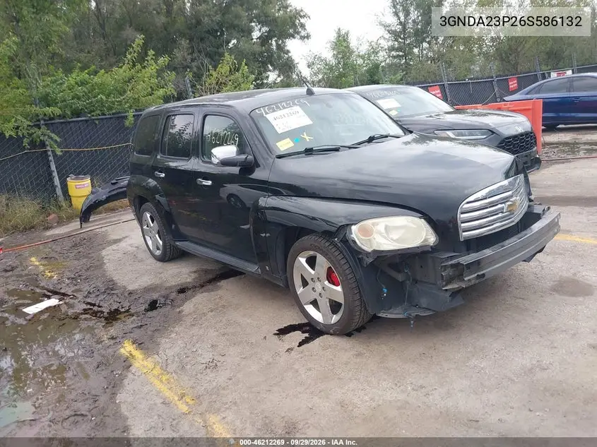 CHEVROLET HHR 2006, VIN 3GNDA23P26S586132