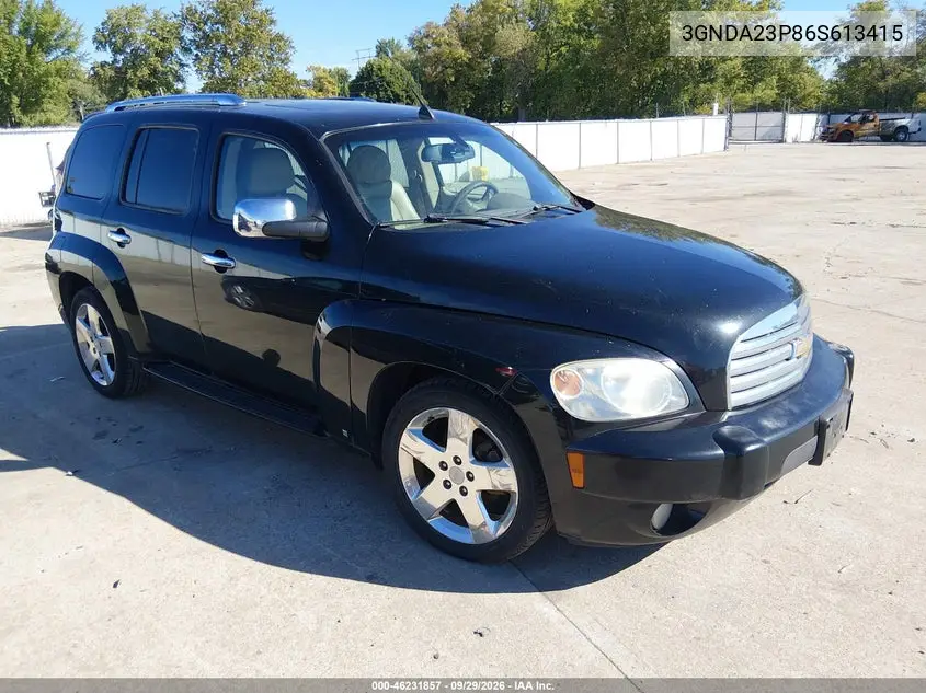 CHEVROLET HHR 2006, VIN 3GNDA23P86S613415