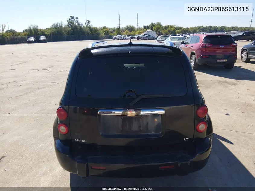 2006 CHEVROLET HHR VIN 3GNDA23P86S613415 — фото 11