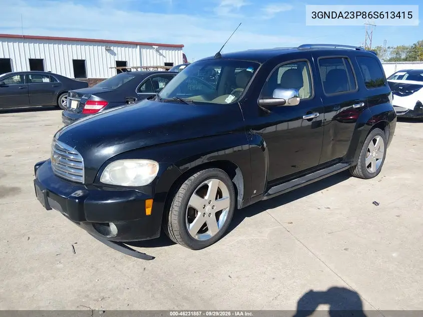 2006 CHEVROLET HHR VIN 3GNDA23P86S613415 — фото 2
