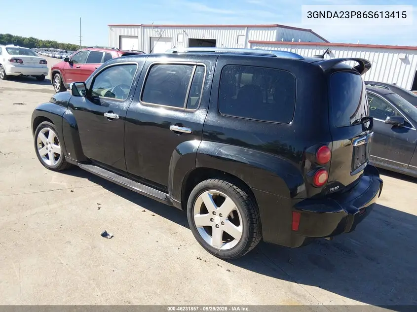 2006 CHEVROLET HHR VIN 3GNDA23P86S613415 — фото 3