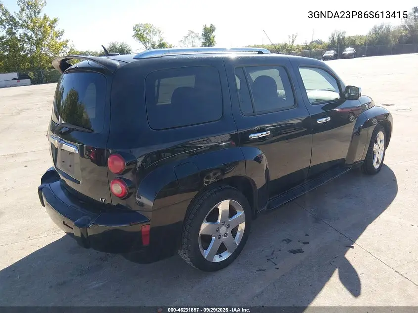 2006 CHEVROLET HHR VIN 3GNDA23P86S613415 — фото 4