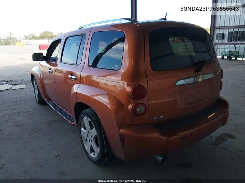 2006 CHEVROLET HHR VIN 3GNDA23P96S556643 — фото 3