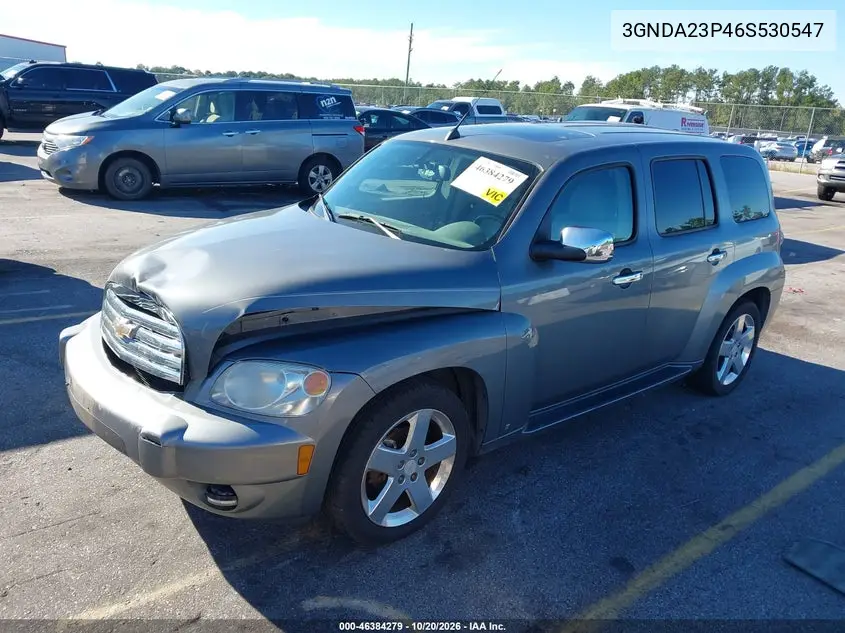 2006 CHEVROLET HHR VIN 3GNDA23P46S530547 — фото 2