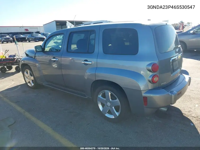 2006 CHEVROLET HHR VIN 3GNDA23P46S530547 — фото 3