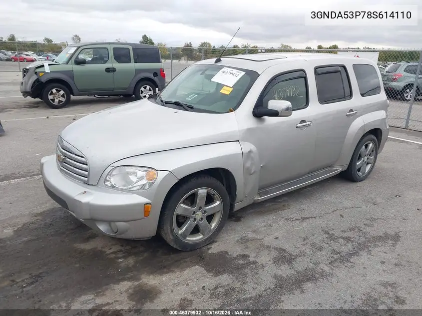 2008 CHEVROLET HHR VIN 3GNDA53P78S614110 — фото 2