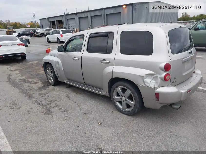 2008 CHEVROLET HHR VIN 3GNDA53P78S614110 — фото 3