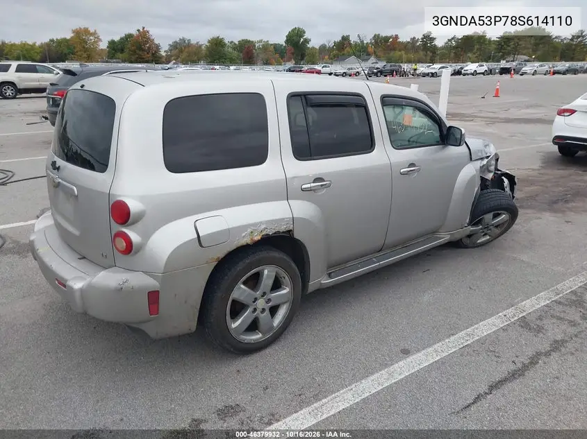 2008 CHEVROLET HHR VIN 3GNDA53P78S614110 — фото 4