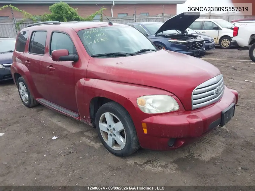 CHEVROLET HHR 2009, VIN 3GNCA23B09S557619