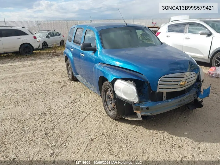 CHEVROLET HHR 2009, VIN 3GNCA13B99S579421