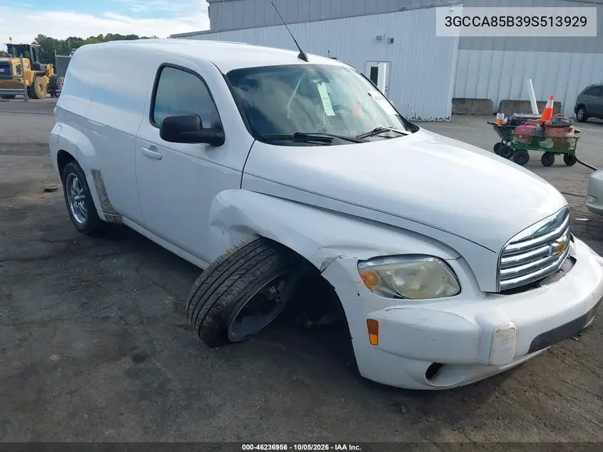 CHEVROLET HHR 2009, VIN 3GCCA85B39S513929