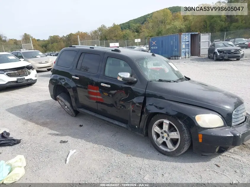 CHEVROLET HHR 2009, VIN 3GNCA53V99S605047
