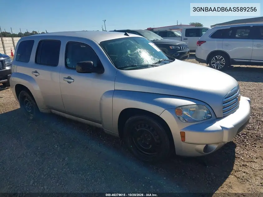 CHEVROLET HHR 2010, VIN 3GNBAADB6AS589256