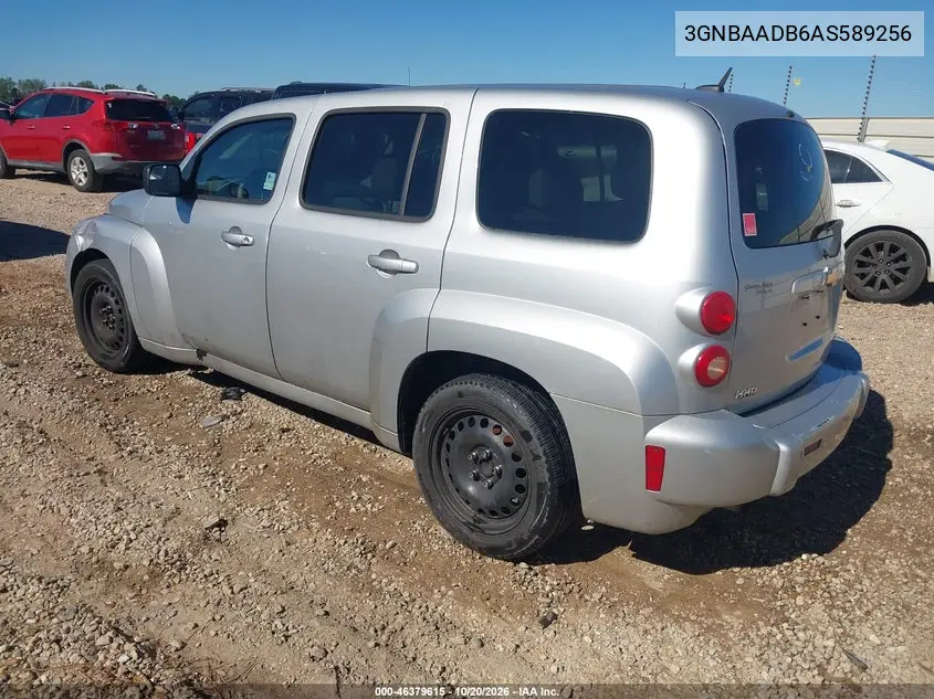 2010 CHEVROLET HHR VIN 3GNBAADB6AS589256 — фото 3