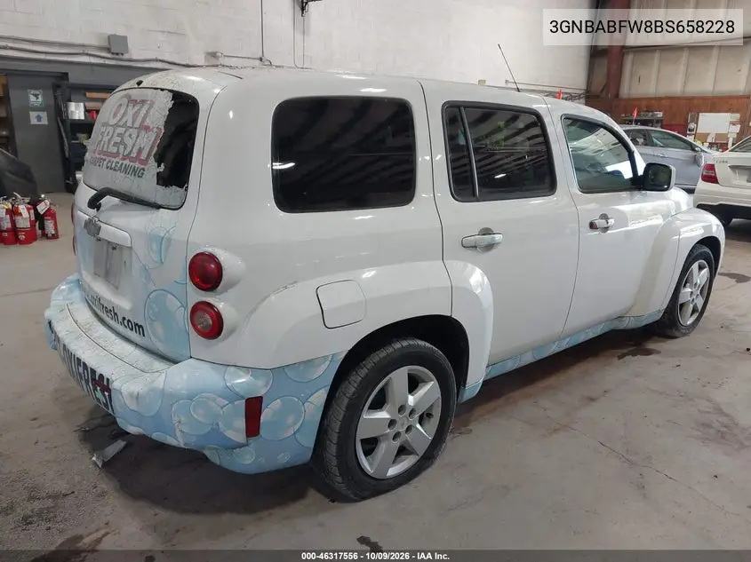 2011 CHEVROLET HHR VIN 3GNBABFW8BS658228 — фото 4