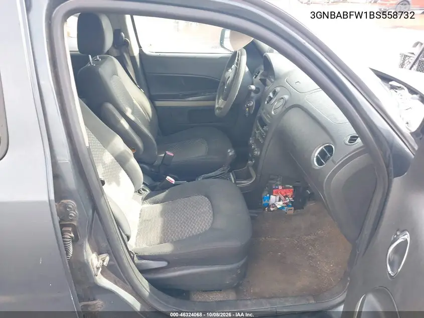 2011 CHEVROLET HHR VIN 3GNBABFW1BS558732 — фото 5