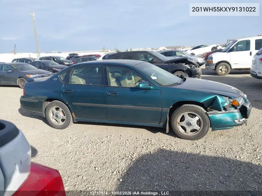 2000 CHEVROLET IMPALA VIN 2G1WH55KXY9131022 — фото 13