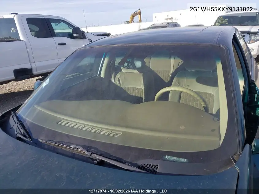 2000 CHEVROLET IMPALA VIN 2G1WH55KXY9131022 — фото 17
