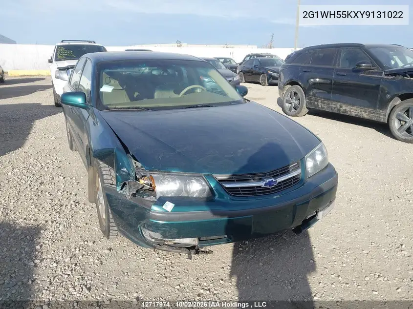 2000 CHEVROLET IMPALA VIN 2G1WH55KXY9131022 — фото 6