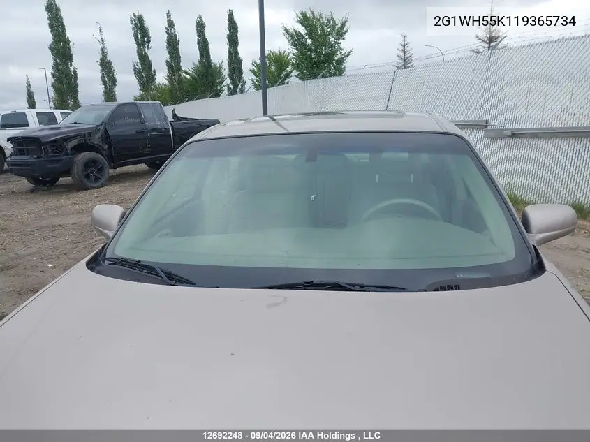 2001 CHEVROLET IMPALA VIN 2G1WH55K119365734 — фото 17