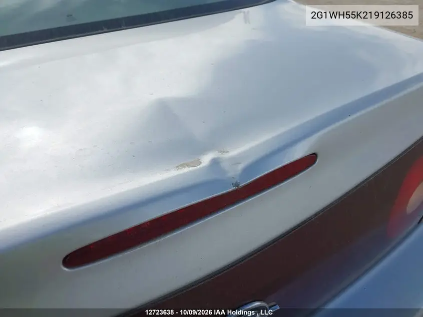 2001 CHEVROLET IMPALA VIN 2G1WH55K219126385 — фото 20