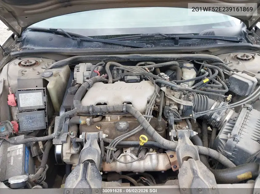 2003 CHEVROLET IMPALA VIN 2G1WF52E239161869 — фото 10