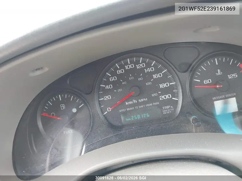 2003 CHEVROLET IMPALA VIN 2G1WF52E239161869 — фото 15