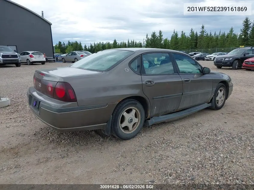 2003 CHEVROLET IMPALA VIN 2G1WF52E239161869 — фото 4