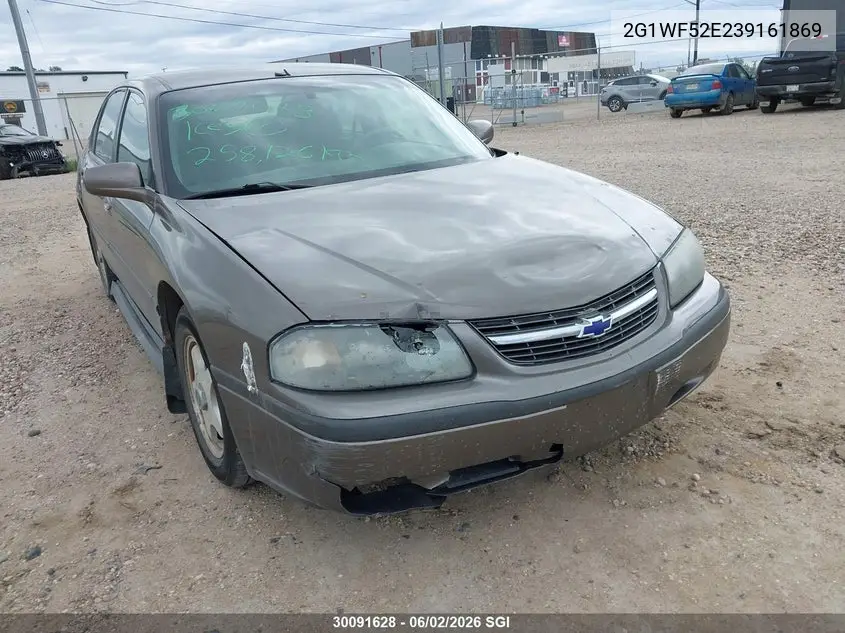 2003 CHEVROLET IMPALA VIN 2G1WF52E239161869 — фото 6