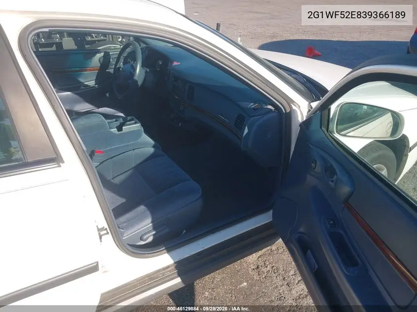 2003 CHEVROLET IMPALA VIN 2G1WF52E839366189 — фото 5