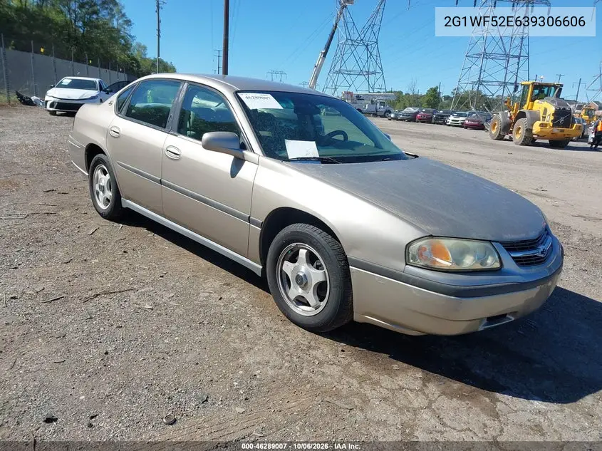 CHEVROLET IMPALA 2003, VIN 2G1WF52E639306606