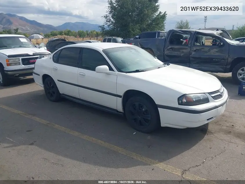 CHEVROLET IMPALA 2003, VIN 2G1WF52EX39433620